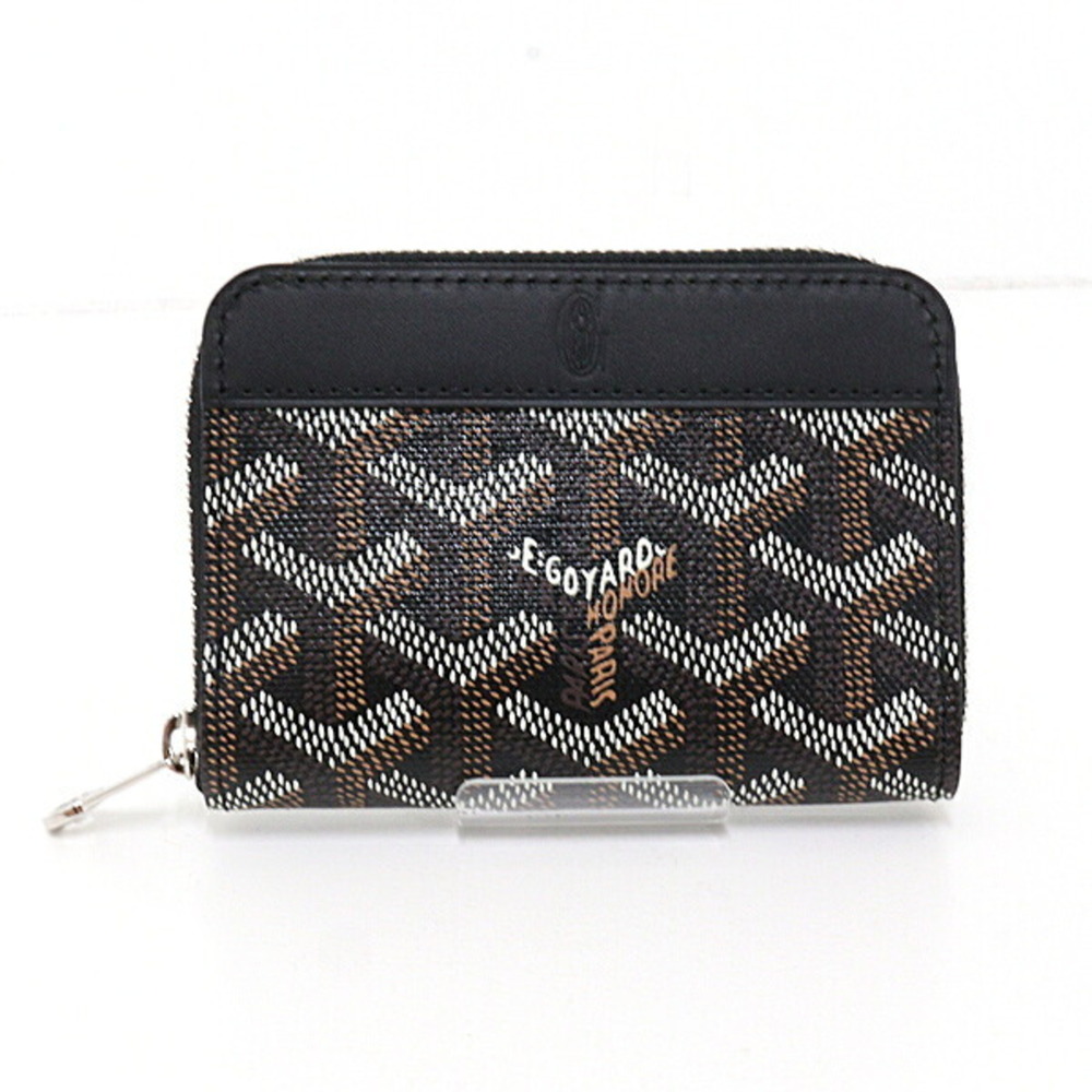 Goyard Matignon Coin Case, Black